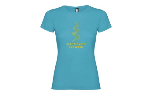 Camiseta Mujer KEEP MOVING FORWARD