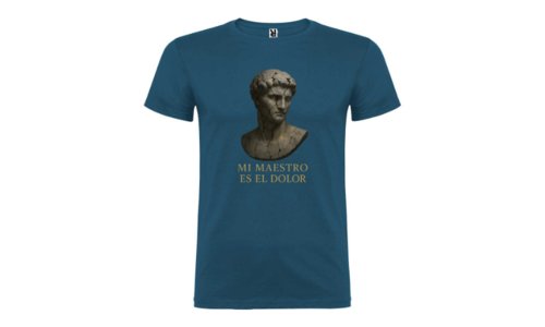 Camiseta Hombre MI MAESTRO ES EL DOLOR Camiseta Hombre MI MAESTRO ES EL DOLOR