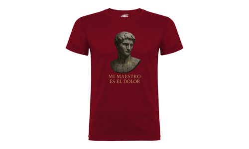 Camiseta Hombre MI MAESTRO ES EL DOLOR Camiseta Hombre MI MAESTRO ES EL DOLOR