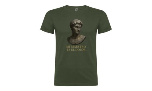 Camiseta Hombre MI MAESTRO ES EL DOLOR Camiseta Hombre MI MAESTRO ES EL DOLOR