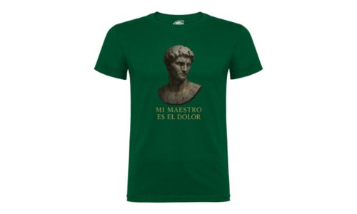Camiseta Hombre MI MAESTRO ES EL DOLOR Camiseta Hombre MI MAESTRO ES EL DOLOR