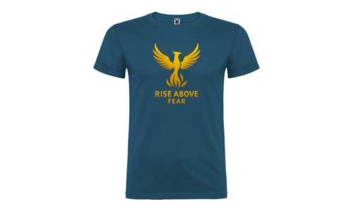 Camiseta Hombre RISE ABOVE FEAR