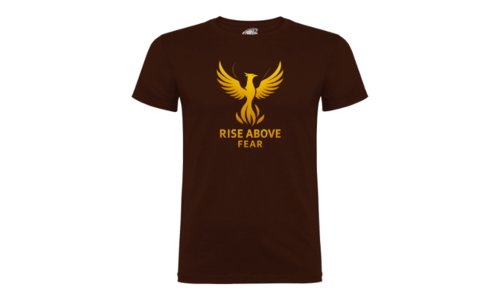 Camiseta Hombre RISE ABOVE FEAR
