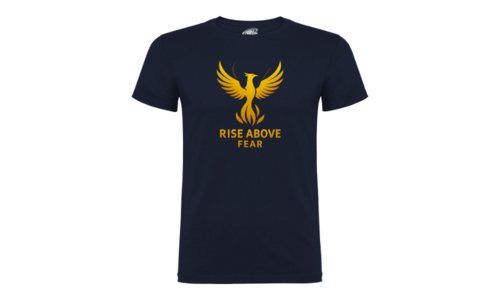 Camiseta Hombre RISE ABOVE FEAR