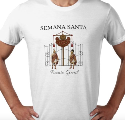 Camiseta unisex Romanos Puente Genil