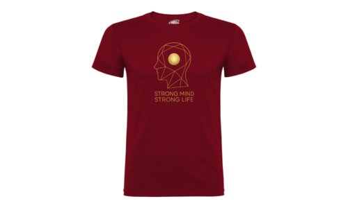 Camiseta Hombre STRONG MIND STRONG LIFE