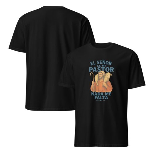 Camiseta Hombre Unisex Calidad Salmo 23:1
