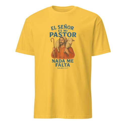 Camiseta Hombre Unisex Calidad Salmo 23:1