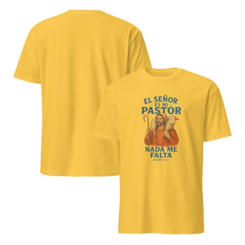 Camiseta Hombre Unisex Calidad Salmo 23:1