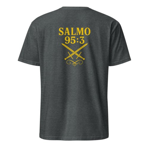 Camiseta Hombre Unisex Calidad Salmo 95:3