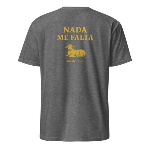 Camiseta Hombre Unisex Calidad Salmo 23:1