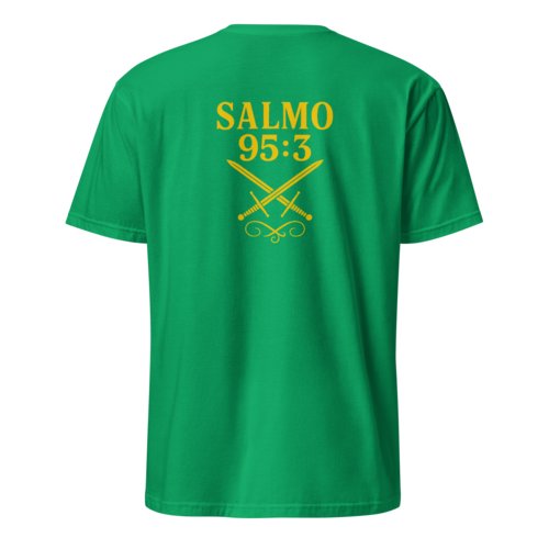 Camiseta Hombre Unisex Calidad Salmo 95:3