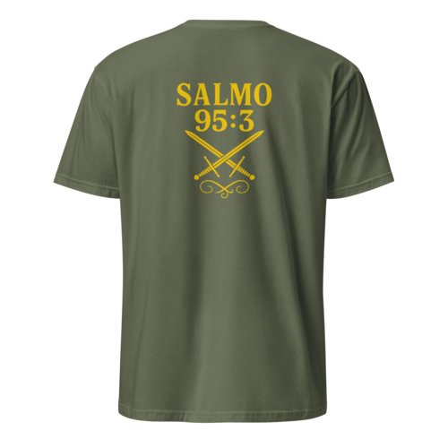 Camiseta Hombre Unisex Calidad Salmo 95:3