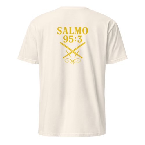 Camiseta Hombre Unisex Calidad Salmo 95:3