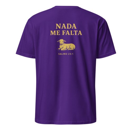 Camiseta Hombre Unisex Calidad Salmo 23:1