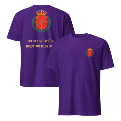 Camiseta Hombre Unisex Calidad No reescribáis nuestra historia