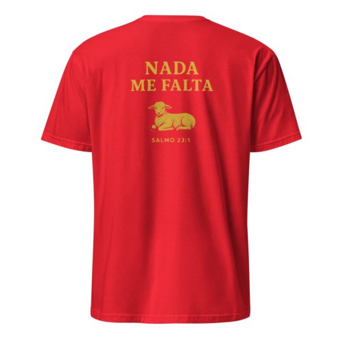 Camiseta Hombre Unisex Calidad Salmo 23:1