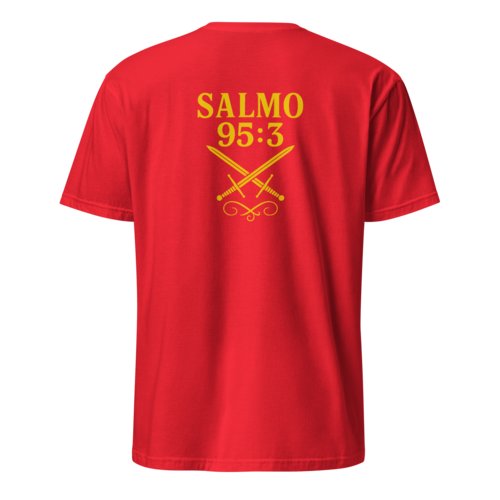 Camiseta Hombre Unisex Calidad Salmo 95:3