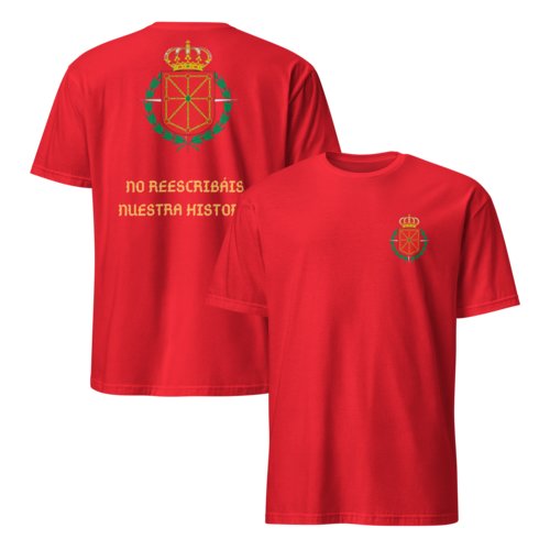 Camiseta Hombre Unisex Calidad No reescribáis nuestra historia