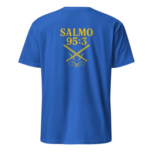 Camiseta Hombre Unisex Calidad Salmo 95:3