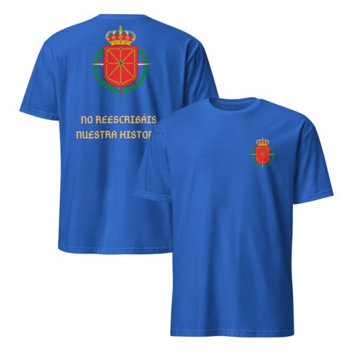 Camiseta Hombre Unisex Calidad No reescribáis nuestra historia