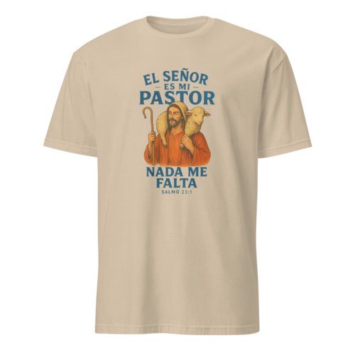 Camiseta Hombre Unisex Calidad Salmo 23:1
