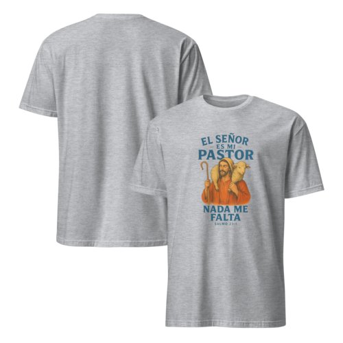 Camiseta Hombre Unisex Calidad Salmo 23:1