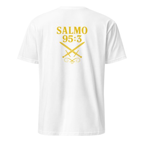 Camiseta Hombre Unisex Calidad Salmo 95:3