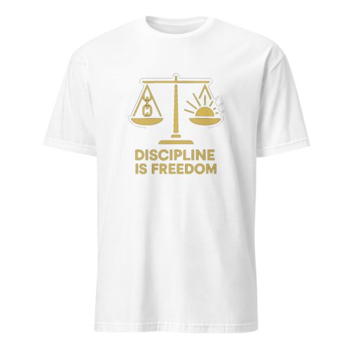 Camiseta Hombre DISCIPLINE IS FREEDOM Camiseta Hombre DISCIPLINE IS FREEDOM