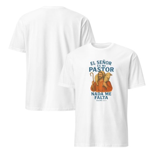 Camiseta Hombre Unisex Calidad Salmo 23:1