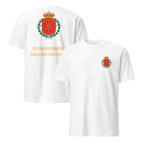 Camiseta Hombre Unisex Calidad No reescribáis nuestra historia