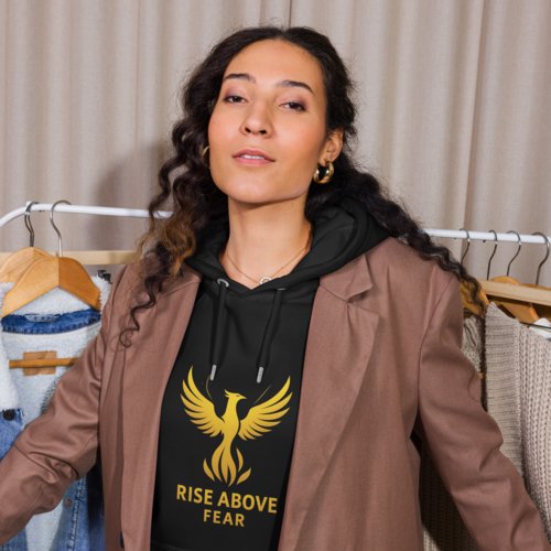 Sudadera Unisex RISE ABOVE FEAR