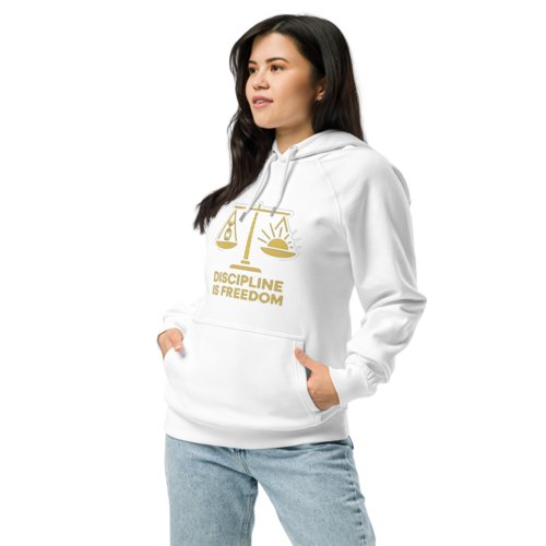 Sudadera Unisex DISCIPLINE IS FREEDOM Sudadera Unisex DISCIPLINE IS FREEDOM