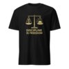 Camiseta Hombre DISCIPLINE IS FREEDOM Camiseta Hombre DISCIPLINE IS FREEDOM