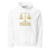Sudadera Unisex DISCIPLINE IS FREEDOM Sudadera Unisex DISCIPLINE IS FREEDOM