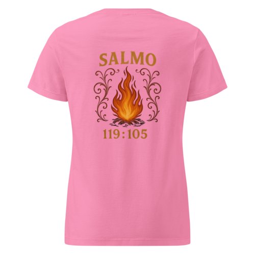 Camiseta básica Mujer Salmo 119:105
