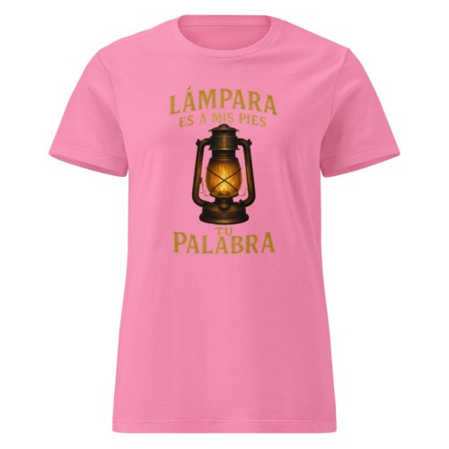 Camiseta básica Mujer Salmo 119:105