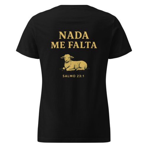 Camiseta básica Mujer Salmo 23.1