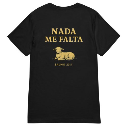 Camiseta básica Mujer Salmo 23.1