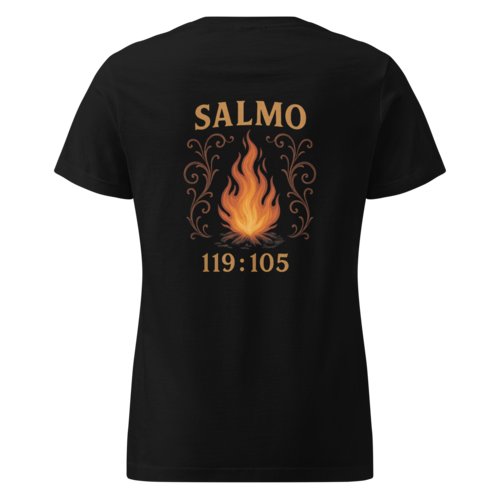 Camiseta básica Mujer Salmo 119:105