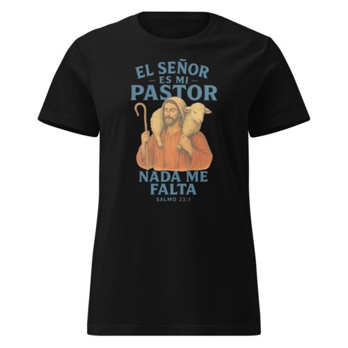 Camiseta básica Mujer Salmo 23:1