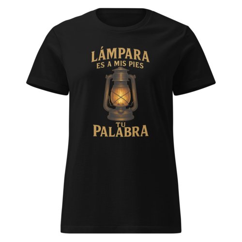 Camiseta básica Mujer Salmo 119:105