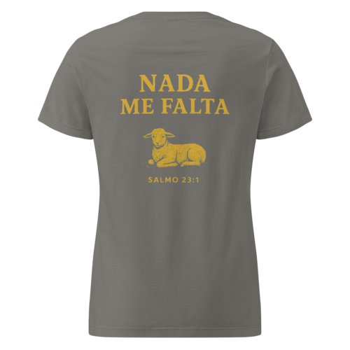 Camiseta básica Mujer Salmo 23.1