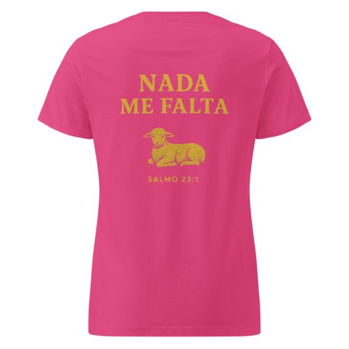 Camiseta básica Mujer Salmo 23.1