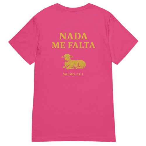 Camiseta básica Mujer Salmo 23.1