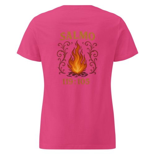 Camiseta básica Mujer Salmo 119:105