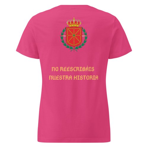 Camiseta Mujer Calidad No reescribáis nuestra historia