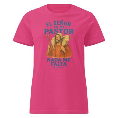 Camiseta básica Mujer Salmo 23:1