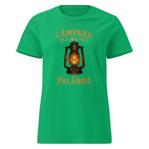 Camiseta básica Mujer Salmo 119:105