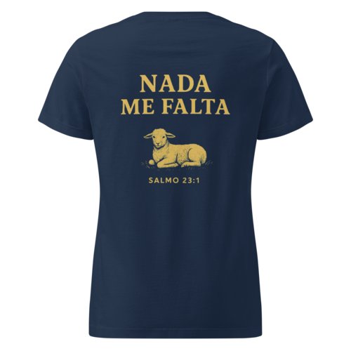 Camiseta básica Mujer Salmo 23.1